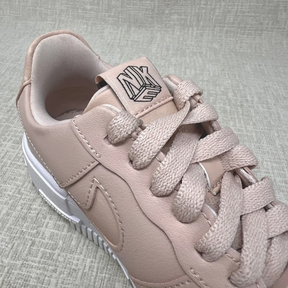 Nike Air Force 1 Pixel Particle Beige Pink CK6649-200 Womens Sneakers‎ Size 6